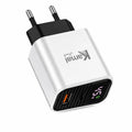 Kamal K809 45W Super Fast Charger with Live Digital Display | Dual Port Type-C &amp; USB-A