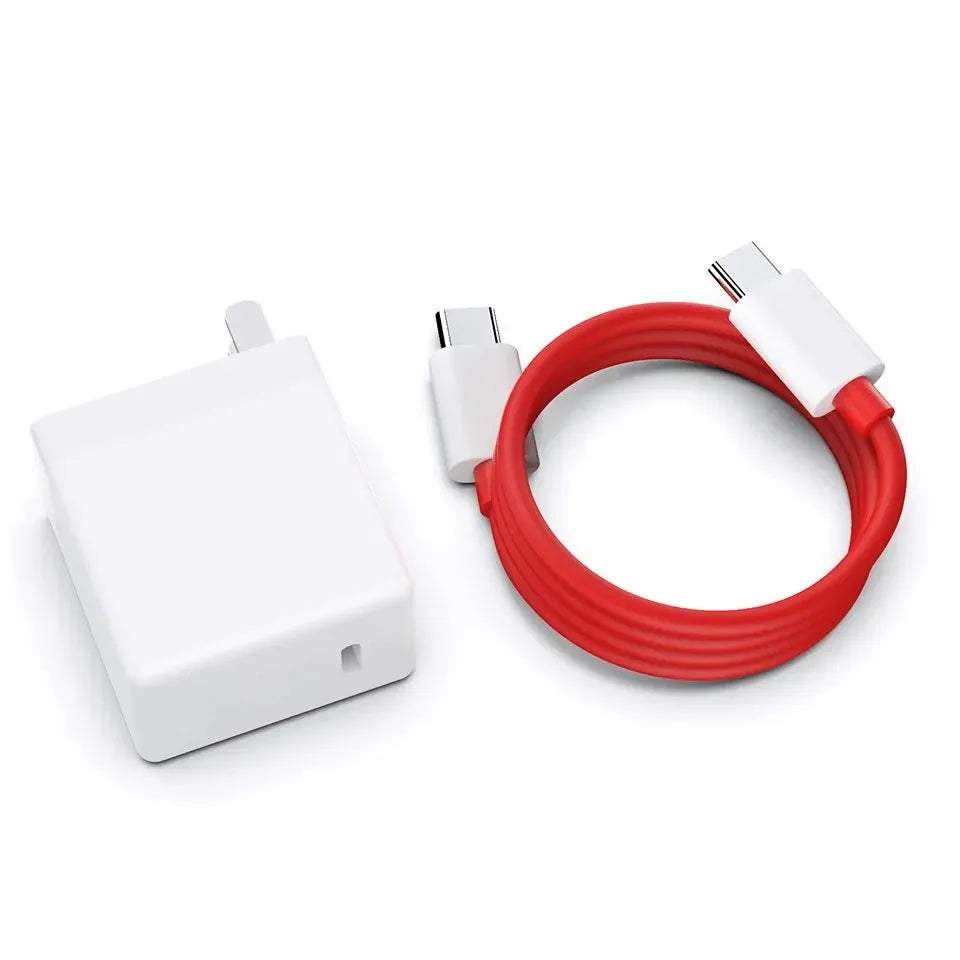 Original OnePlus Warp Charge 65W Adapter + Type-C Cable (WC065A21GB)