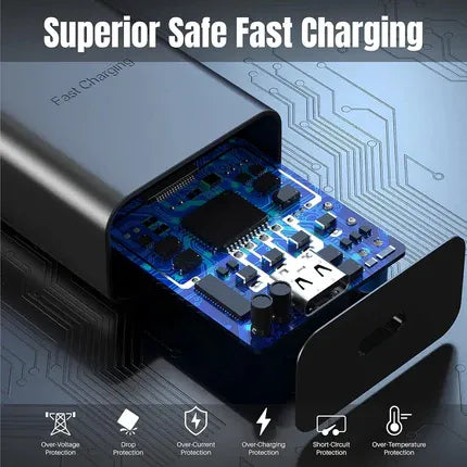 Original Samsung  45W Super Fast Charger + USB-C Cable (EP-TA845)