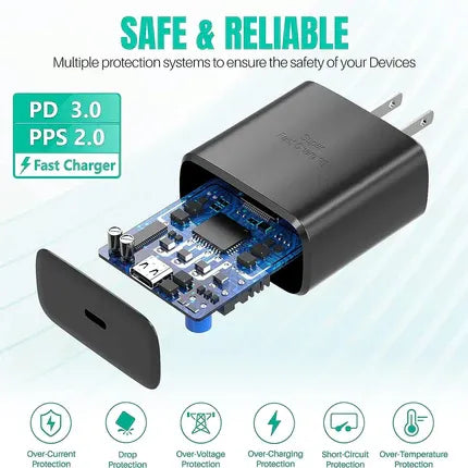 Original Samsung  45W Super Fast Charger + USB-C Cable (EP-TA845)