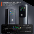 20000 mAh 125 W SuperCharge Portable Power Bank – Dual USB‑C Laptop & Phone Charger with Digital Display
